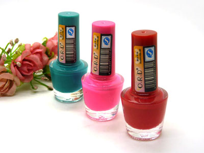 糖果色美甲用品 快干指甲油 20色 