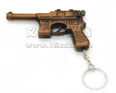 迷你复古火机 -手枪火机（M48）4号	