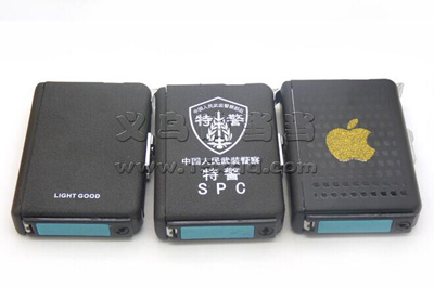 自动弹烟 金属香菸烟盒 10支装烟盒 打火机超薄防风 -打火机烟盒8号