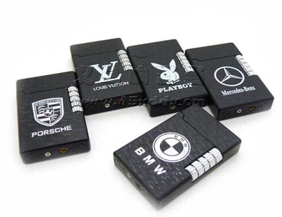 新奇特个性车标打火机直冲金属气体打火机 -zp火机（842）12号	