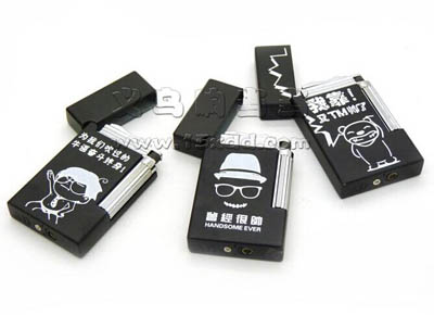 新款个性朗声打火机 意拔轮火机 钢音叮当响铜火机 -（AD-310)15号