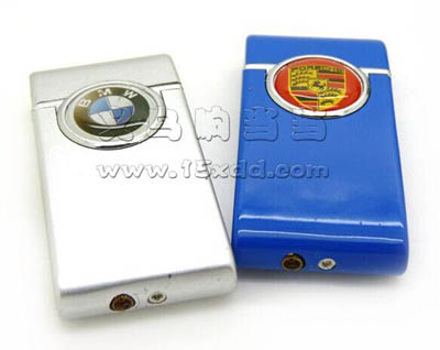 金属防风电子打火机 直冲高级充气防风打火机 -（H-301)19号	