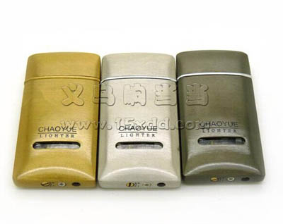 超薄磨砂创意气体打火机 -充气体防风火机（cy-A37）27号	