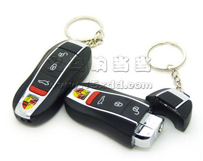 个性创意精品防风打火机 -车钥匙打火机带也灯（jf-18）29号