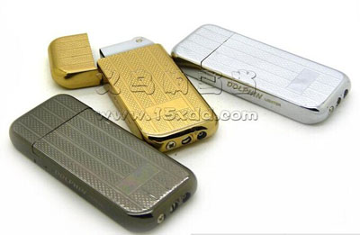 旧复古风格个人创意转轮精钢外壳打火机 -充气体火机（HY-076A)34号