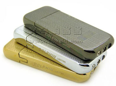 旧复古风格个人创意转轮精钢外壳打火机 -充气体火机（HY-076A)34号