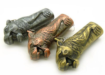 虎头直冲打火机 防风创意 个性充气火机 -个性火机（CT-303)36号