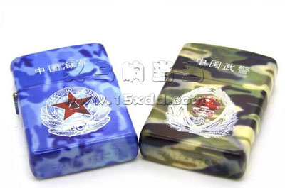 军队空军海军武警防风打火机 -军用zp火机（D02-162)39号