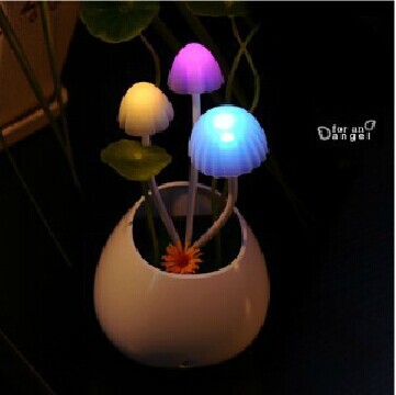 同学会盆栽光感迷你阿凡达蘑菇灯