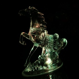 七彩发光小夜灯LED闪光灯-奔马	