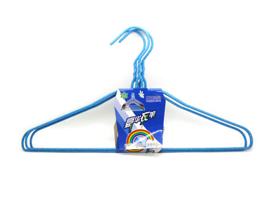 晾衣架晒衣架 不锈钢3个衣架 -豪华衣架007-3(衣架007-4)