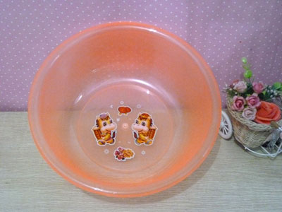 塑料盆 透明 厨房洗菜盆 -302透明盆