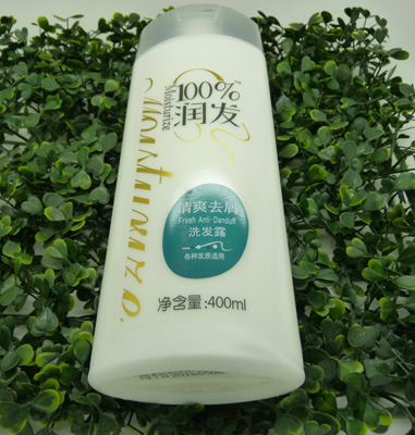 100%润发清爽去屑洗发露	