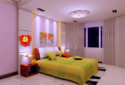 喜结良缘结婚婚庆用品 墙贴 植绒喜字 金边双喜蝴蝶结贴纸