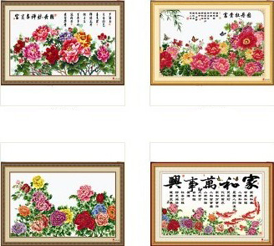  风景 人物 娃娃 家居 吉祥祝福语 等几十个品种混搭