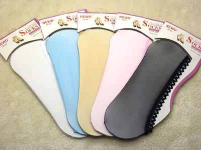 竹纤维隐形船袜子硅胶防滑纯棉薄豆豆单鞋短袜夏季-268	