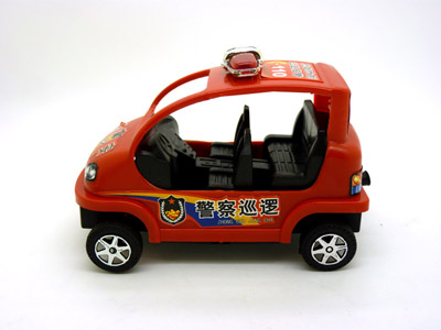新款警车玩具 新奇特玩具车 拉线警车-911-25	
