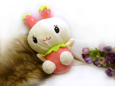 卡通钥匙扣小动物毛绒玩具布娃娃挂件婚庆结婚礼品礼物玩具批发	