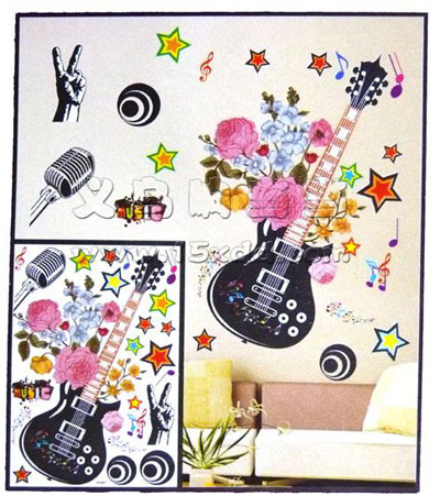 新款可移除环保3D立体层层贴 时尚装饰墙贴