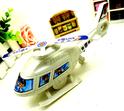 幼儿玩具 大号拉线响铃飞机 直升飞机玩具/飞机B10