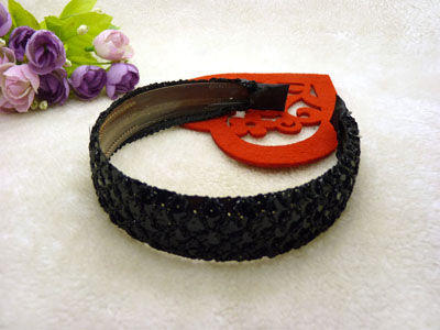 韩国正品宽边发箍发带 刘海贴头扣绒布头饰