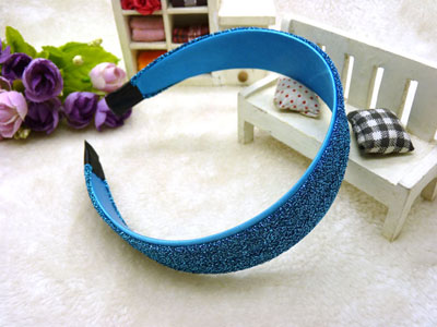 潮流经典高档头箍 时尚布艺条纹格子宽边发箍