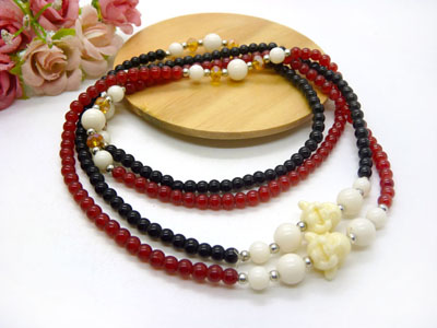 石榴石多圈多层手链串女 珠宝首饰养颜水晶吉祥转运-----B040	