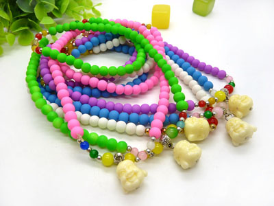 时尚女士手链女情侣手链男士手镯 多层转运小饰品手串-----B040