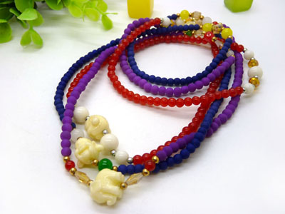 时尚女士手链女情侣手链男士手镯 多层转运小饰品手串-----B040