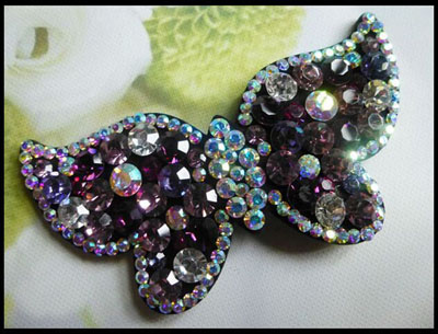 韩版BB夹进口捷克钻刘海夹子高档精致气质满钻小边夹带钻发卡