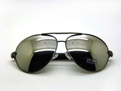 太阳镜彩膜男女士反光圆脸复古墨镜大框蛤蟆镜驾驶眼镜-3202-105号	