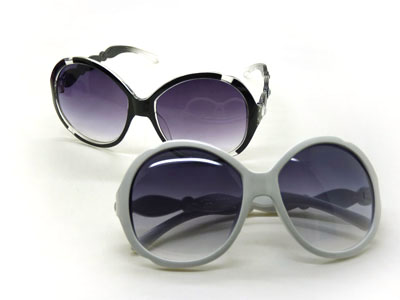 太阳镜时尚狐狸头镶钻 大框蛤蟆镜墨镜潮尚-4820-62号	