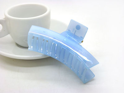 韩国塑料发爪 高档进口PC料发卡发夹-8120