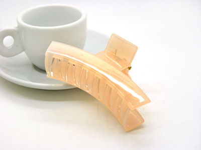 韩国塑料发爪 高档进口PC料发卡发夹-8120