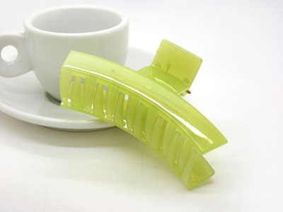 韩国塑料发爪 高档进口PC料发卡发夹-8120