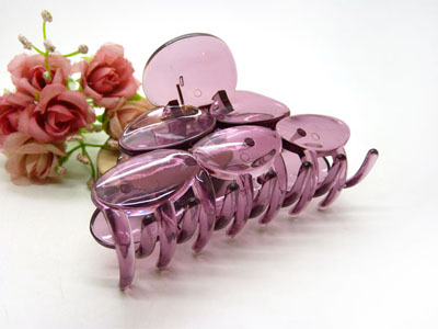 进口塑料大爪发夹多齿头夹马尾发夹发饰-9041