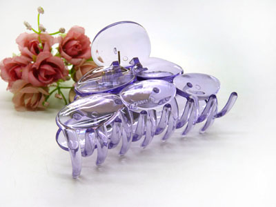 进口塑料大爪发夹多齿头夹马尾发夹发饰-9041