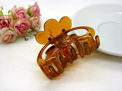 进口塑料大爪发夹多齿头夹马尾发夹发饰-8105