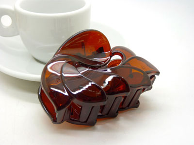 进口塑料大爪发夹多齿头夹马尾发夹发饰-9058