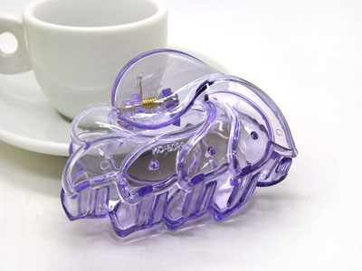 进口塑料大爪发夹多齿头夹马尾发夹发饰-9058