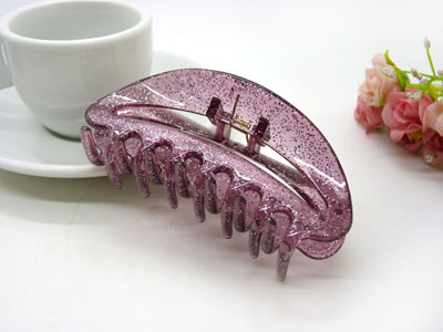 进口塑料大爪发夹多齿头夹马尾发夹发饰-9126