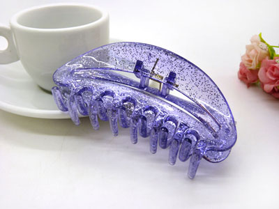 进口塑料大爪发夹多齿头夹马尾发夹发饰-9126