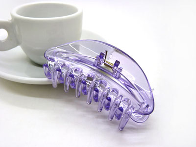 进口塑料大爪发夹多齿头夹马尾发夹发饰-9125