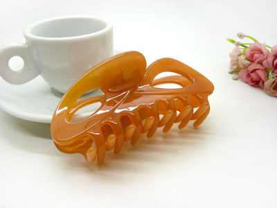 进口塑料大爪发夹多齿头夹马尾发夹发饰-9316