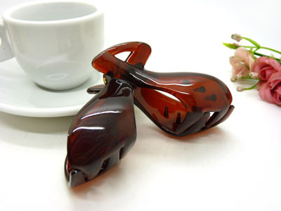 进口塑料大爪发夹多齿头夹马尾发夹发饰-8020