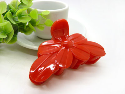 进口塑料大爪发夹多齿头夹马尾发夹发饰-9343