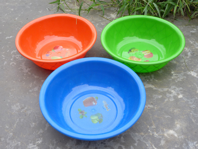 塑料脸盆 家居日用水盆面盆不透明洗手洗漱盆-彩盆030