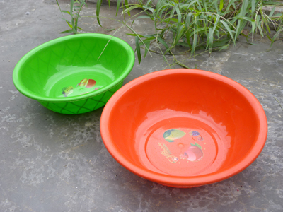 塑料脸盆 家居日用水盆面盆不透明洗手洗漱盆-彩盆030