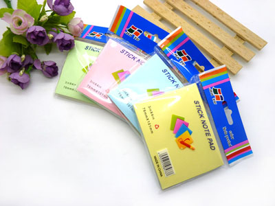 新款 可爱创意N次贴/便签纸彩纸彩芯100张-方便筌