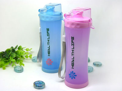 创意 进口正品优之水杯 情侣杯子 塑料旅行运动杯磨砂炫彩